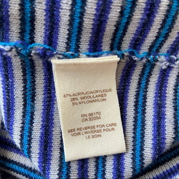 FREE PEOPLE Chevron Stripe Pointelle Knit Dress - Picture 10 of 15